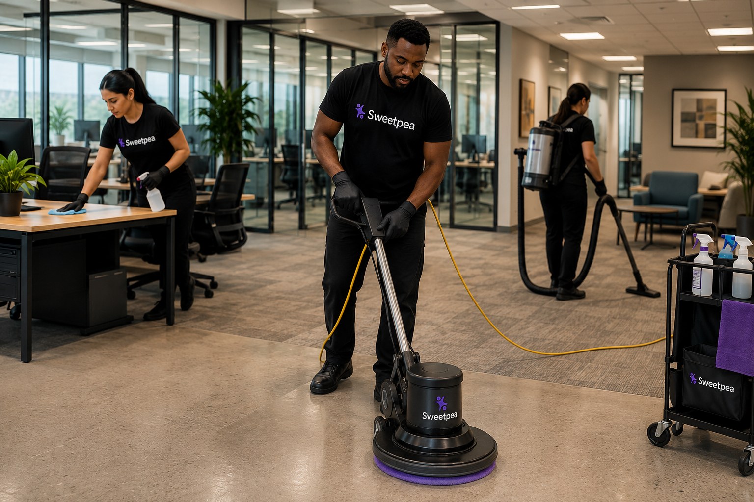 Commercial cleaning service