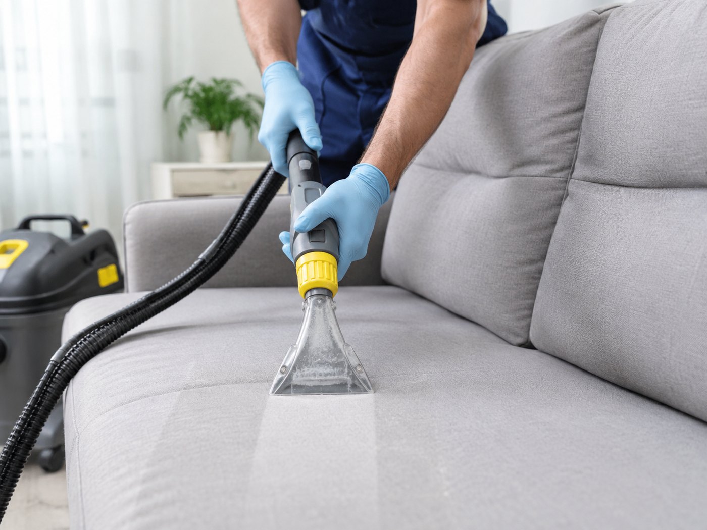 Upholstery cleaning service